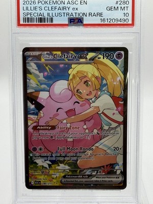 Lillie's Clefairy ex 280/217 Me: Ascended Heroes Holo for sale