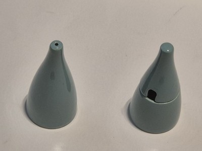 Vintage Kamee Poole Keramik Salzkeller & Gewürztopf 2 Stück unverpackt sehr guter Zustand