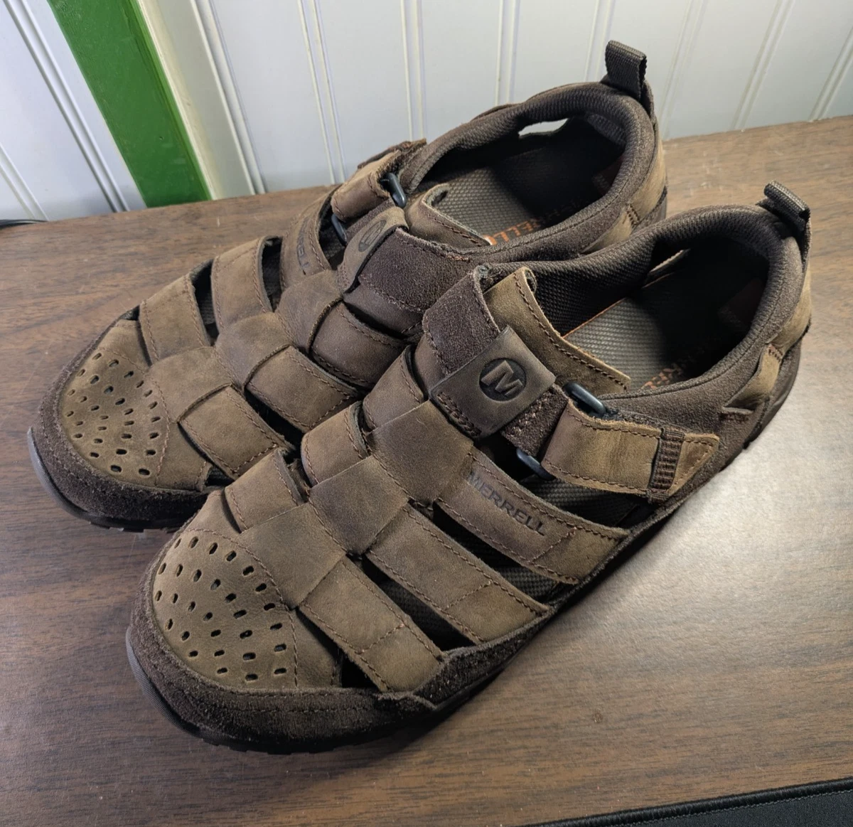 Merrell Leather Upper Fisherman Sandals for Men for sale | eBay