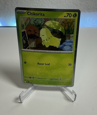 Chikorita MEP 069 - NM Pokemon Mega Evolution Perfect Order Holo Promo