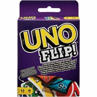 Mattel Uno Flip Side Kartenspiel Gesellschaftsspiel Familienspiel Ab 7 Jahre