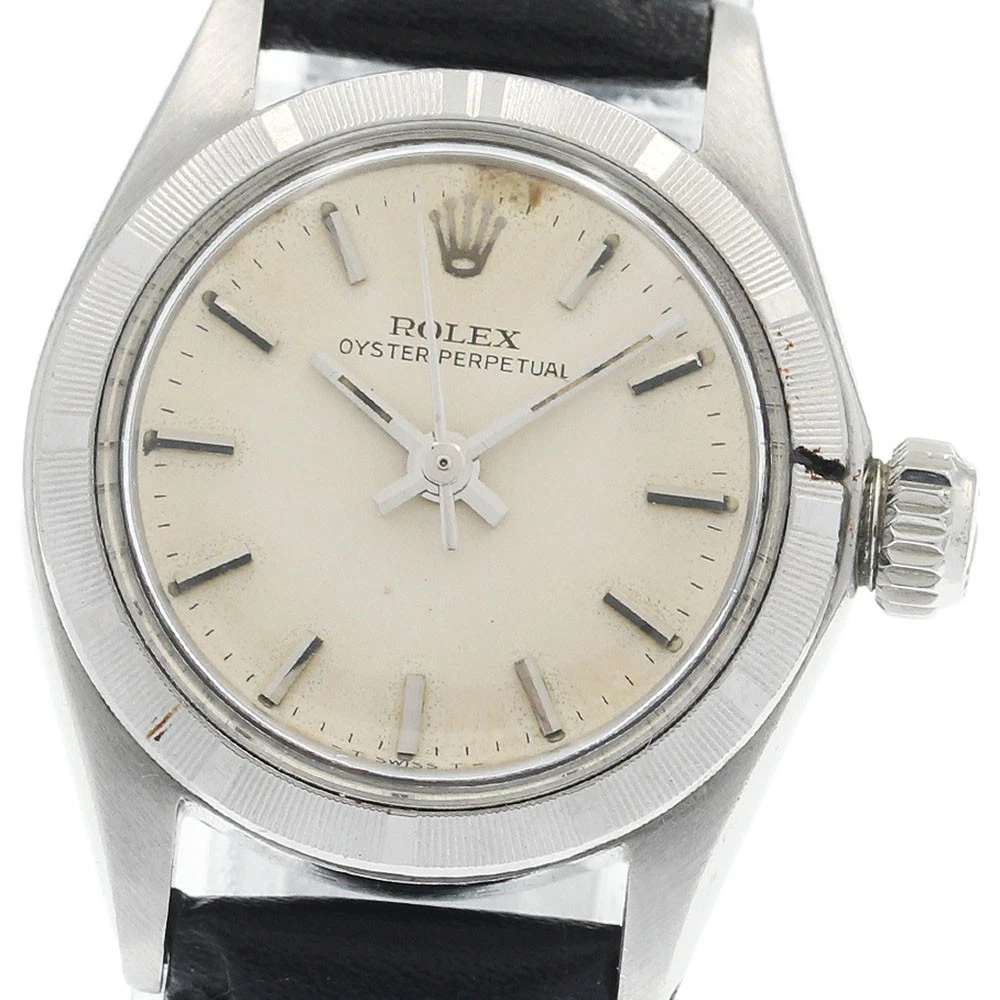 ROLEX Oyster perpetual 6623 Cal.1161 Silver Dial Automatic Ladies Watch_849206 s-l1200.jpg main image 2