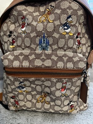Coach X Disney Mickey & Friends Charter Backpack WDW 50th