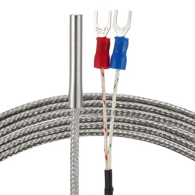 Temperature type K sensor probe 3 meters cable 4mmx30mm thermocouple