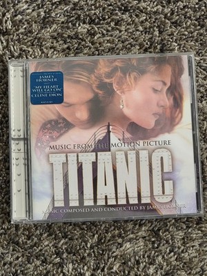 Titanic Soundtrack CD Music from the Motion Picture James Horner Celine Dion