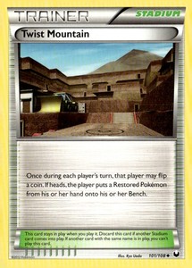 Twist Mountain Uncommon Dark Explorers 101/108 Pokémon TCG