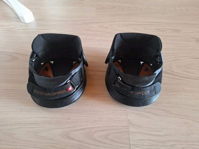 1 Paar Swiss Galoppers Hufschuhe, Größe 5, mit Anleitung + 2 zusätzliche Polster