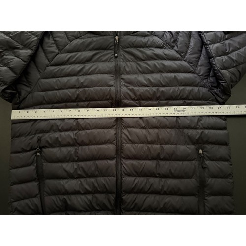 32 Degrees Mens Down Puffer Jacket Size XL Black Lightweight Packable Travel - Picture 10 of 13