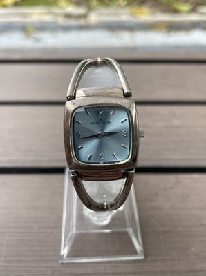 Anne Klein 10/5472-3 Silver Tone Quartz Analog Women's Watch Sz. 6'' New Battery