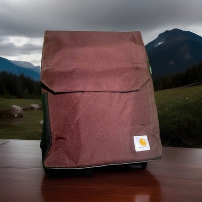 Carhartt 21L Water-Resistant Top-Load Backpack with Laptop Sleeve  Port  NEW