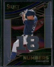 2024 Select Baseball EVAN CARTER #4 Numbers Rookie RC