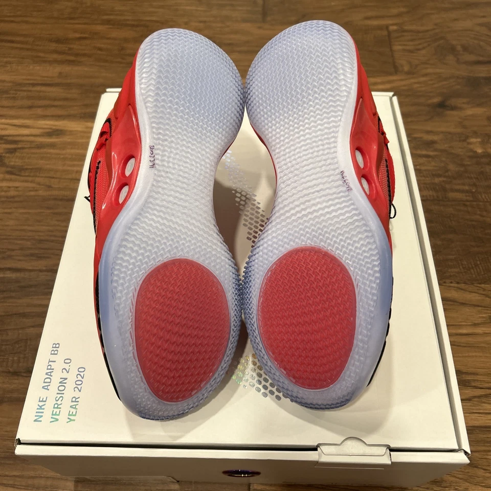 Nike Adapt BB 2.0 Chicago Bred EE. UU. Para hombres Talla 7 BQ5397-900 Totalmente Nuevas DS Foto 4 de 4