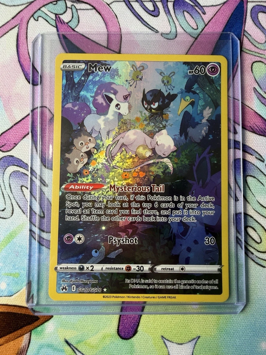 Mew GG10/GG70 Crown Zenith: Galarian Gallery for sale | eBay