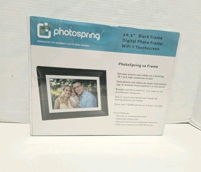 PhotoSpring 10 10.1 inch 16GB Digital Photo Frame New In Box