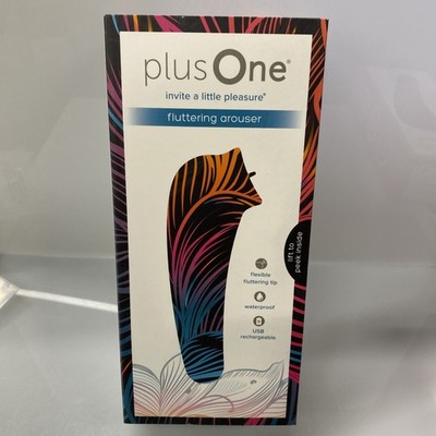 Plus One Personal Fluttering Arouser Waterproof USB Rechargeable -color May Vary