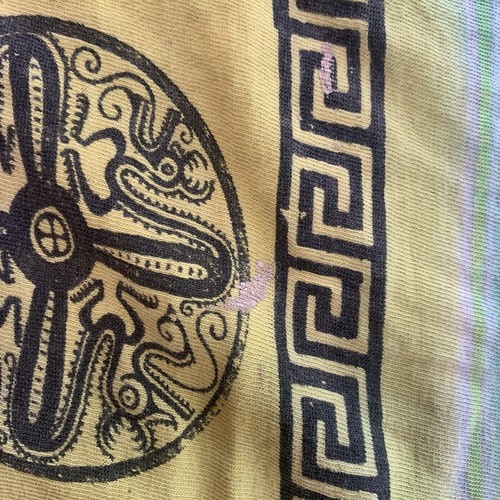 VTG Pro Spirit Mens XL T-Shirt geometric pattern 90’s rasta colors Some Flaws - Picture 6 of 11