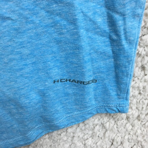 Under Armour Tank Shirt Extra Large Adult Blue Loose HeatGear Sleeveless Womens - Picture 7 of 10