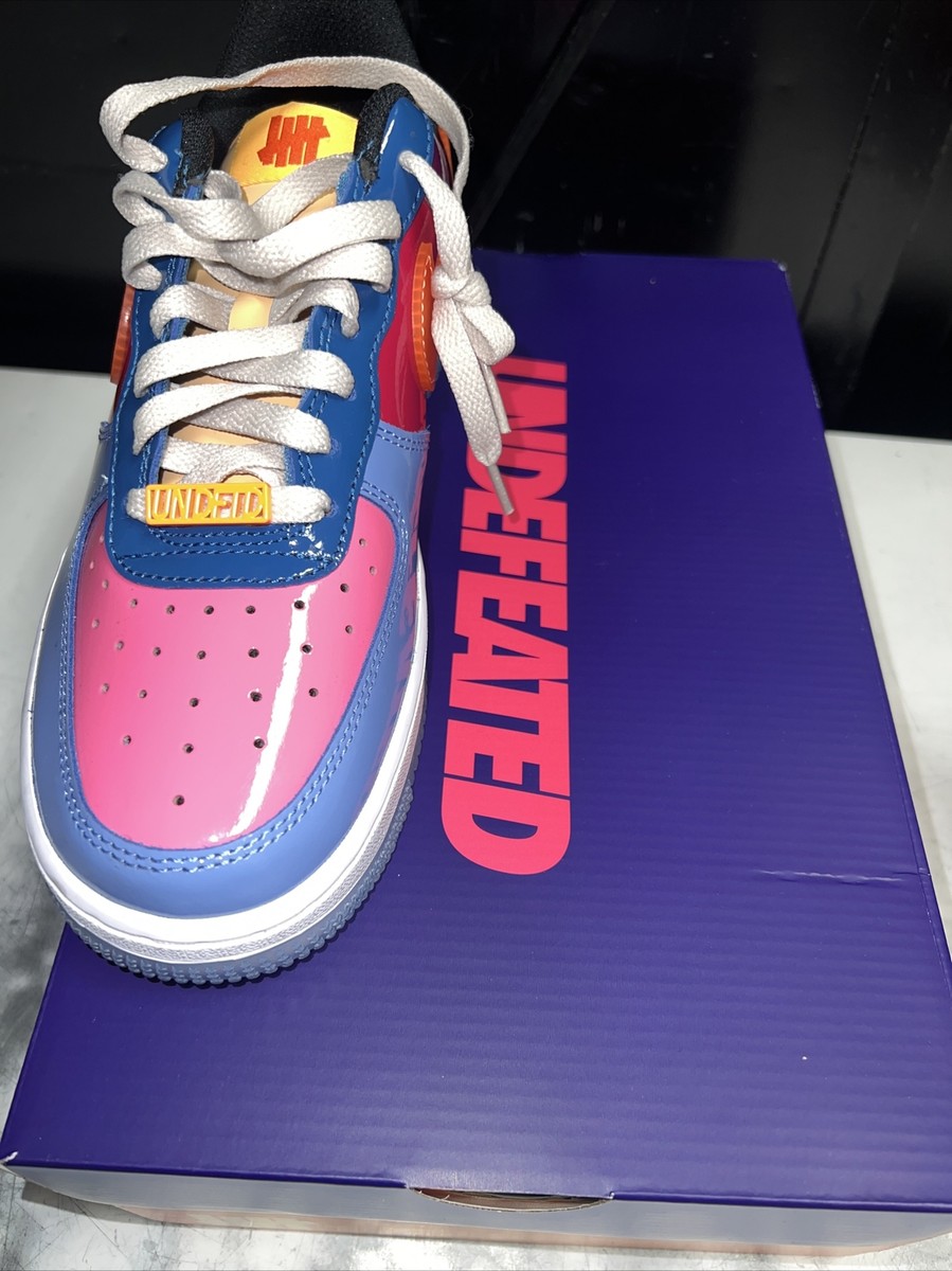 Size 6.5 - Nike Undefeated x Air Force 1 Low Total Orange