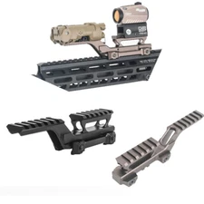 Tactical Optic Scope Riser Base Mount For Eotech Holographic Sight Laser Combo 