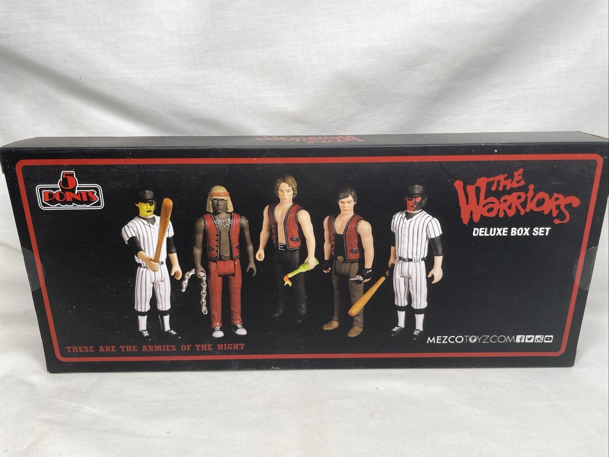 Mezco Toys The Warriors Deluxe Box Set 5 Points Brand New