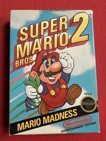 Super Mario Bros. 2 (Nintendo NES, 1988) - Boxed