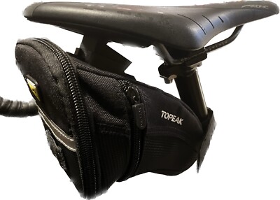 Topeak Aero Wedge Pack Topeak Aero Wedge Strap Saddle Bag Small
