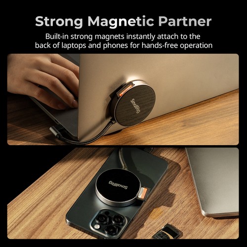 SmallRig SD/TF Dual-Slot Card Reader, USB 4.0 312MB/s High-Speed Transfer 4870 - Bild 3 von 7