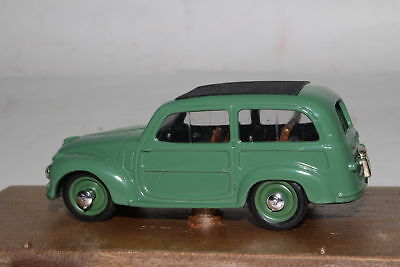BRUMM DIECAST #R29 1951-1955 FIAT 500C BELVEDERE, GREEN, 1:43