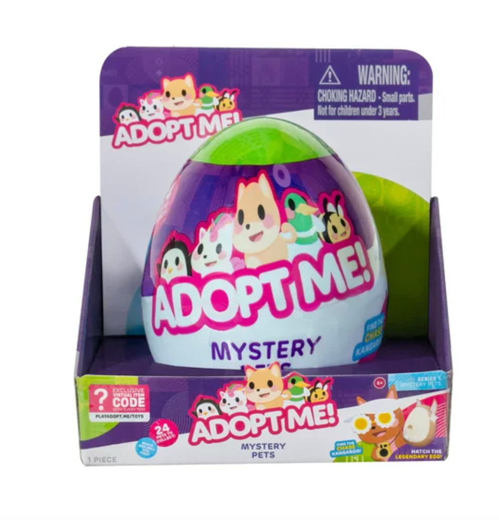 3 ADOPT ME ! Mystery Pets Mini Egg Figure Virtual Code 2023 Roblox Water  Reveal