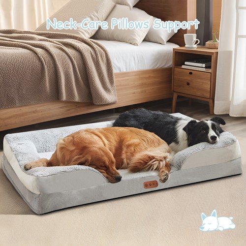 XL Orthopedic Dog Bed Waterproof Memory Foam Pet Beds Washable Sleeping - Picture 3 of 8