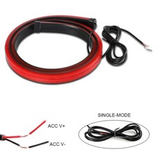 Led 3rd Brake Light Strip Bar Rear Windshield Stop Tail Turn Signal Sequential