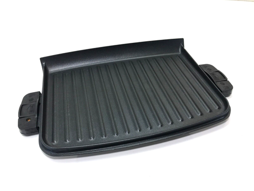 George Foreman Replacement Grill Plates GRP99 Removable Grates Top and Bottom - Picture 2 of 13