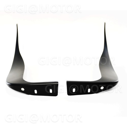 For Chevy Corvette C6 Z06 ZR1 2005-2013 Matte Black Rear Splash Guards Mud Flaps - Picture 2 of 7