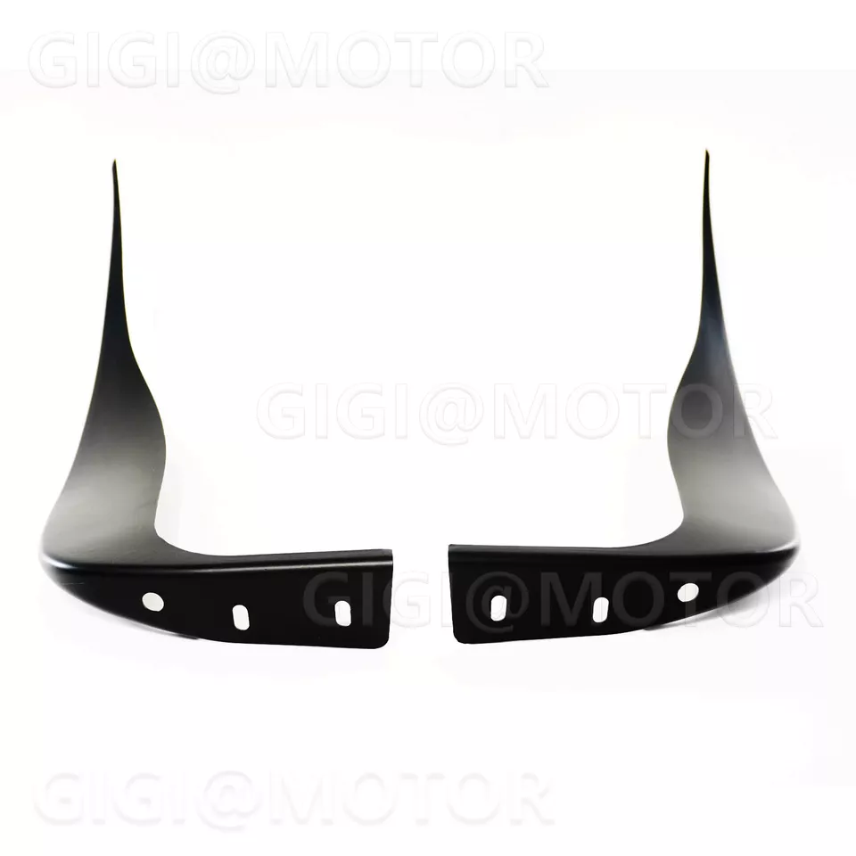 Guardabarros trasero negro mate para Chevy Corvette C6 Z06 ZR1 2006-2013 Foto 2 de 4