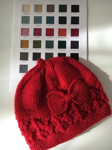 baby girl red hat