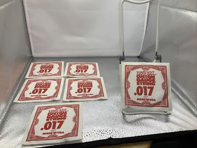 Ernie Ball #1017 Custom .017 Gauge String Lot Of (6) NEW