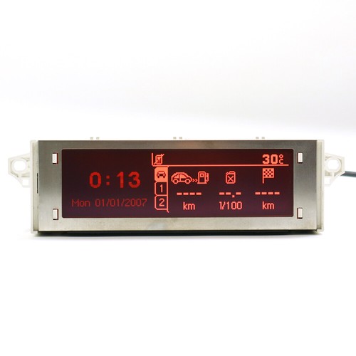 Type C Écran 12 broches Rouge Bluetooth Origin Afficheur Pour Peugeot Citroen - Afbeelding 6 van 10