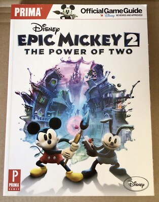 Disney Epic Mickey 2: The Power Of Two Game Guide Lösungsbuch Strategieführer EN