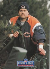 FREE SHIPPING-MINT-1991 Pro Line Portraits Jimbo Covert #238 BEARS +BONUS CARDS