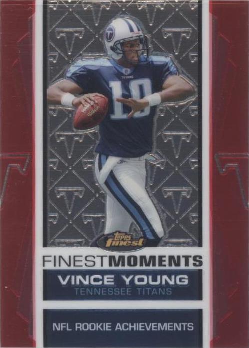 2007 Topps Finest Vince Young #VY14 - 1 of 2