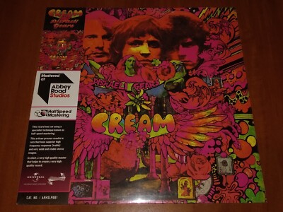CREAM DISRAELI GEARS LP *RARE* ABBEY ROAD HALF SPEED MASTERING