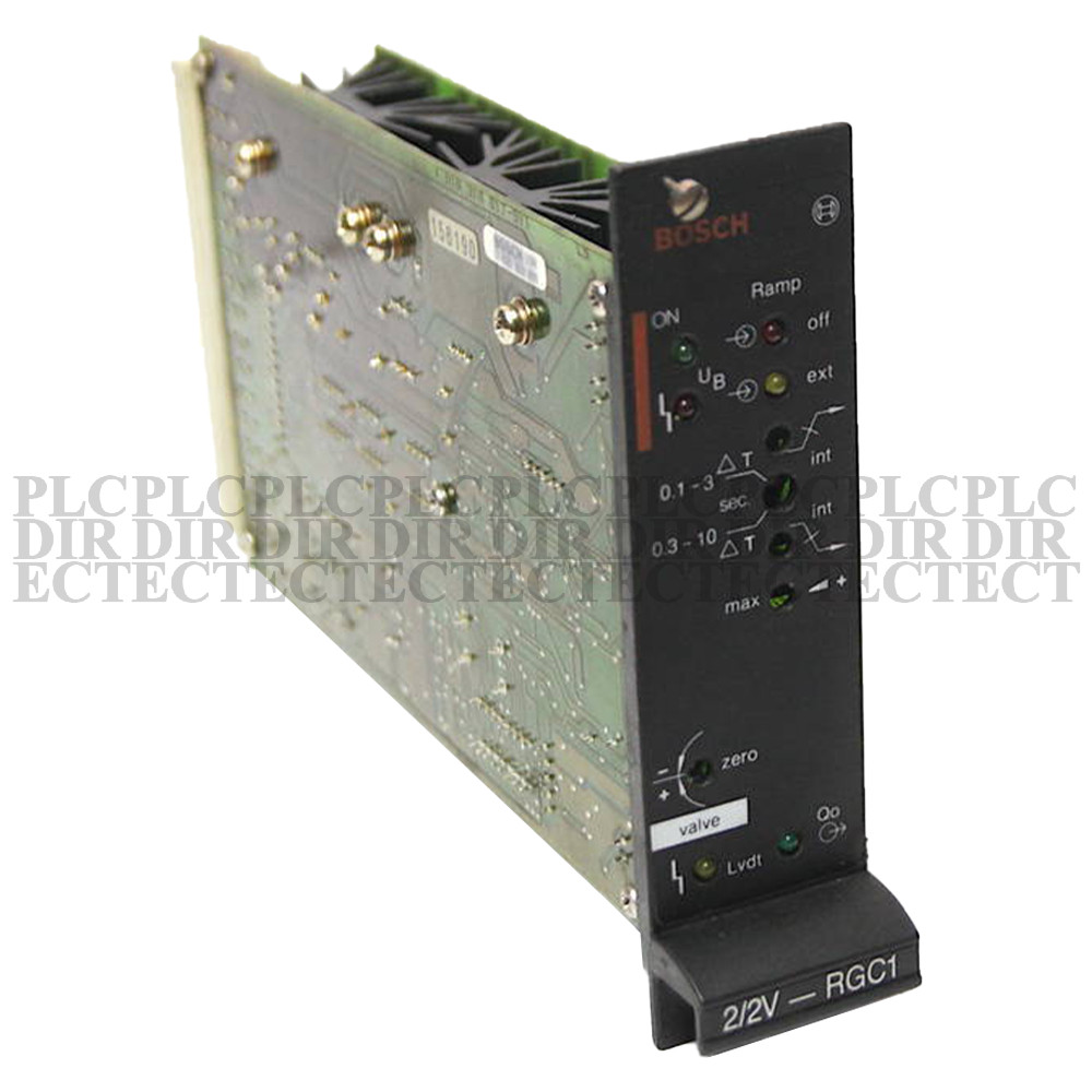 USED Bosch 0 811 405 074 2/2V-RGC1 Valve Driver Card Control