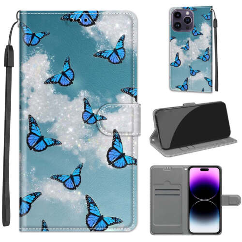 Butterfly Cat Rose Moon Phone Case For Xiaomi 11T 12 13 Redmi 10C Note 10 11 12 - Picture 24 of 72