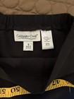 COLDWATER CREEK Pants Women's Size 8 Black Straight Slit Leg Dress Slacks — photo 3
