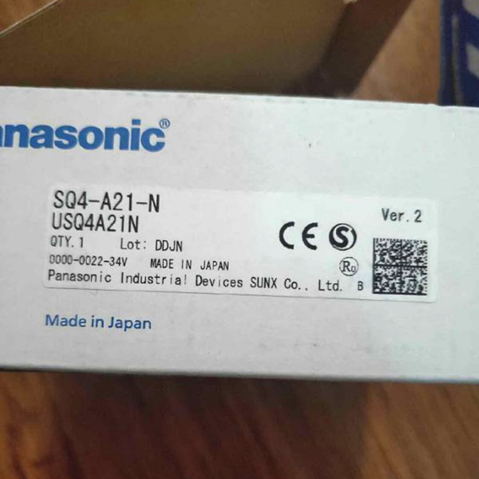 1PC NEW For SUNX SQ4-A21-N fiber liquid level sensor #F22