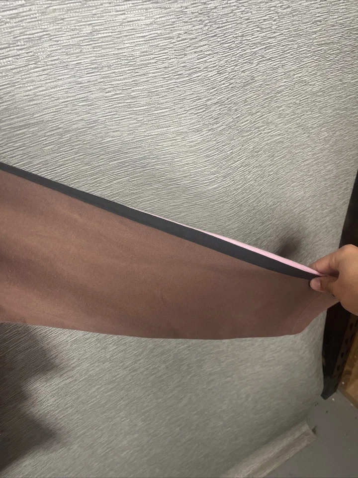 NUEVA Chaqueta Médica Urbane Para Mujer Negra Y Marrón Cremallera Completa Sudadera Talla Pequeña Foto 3 de 4