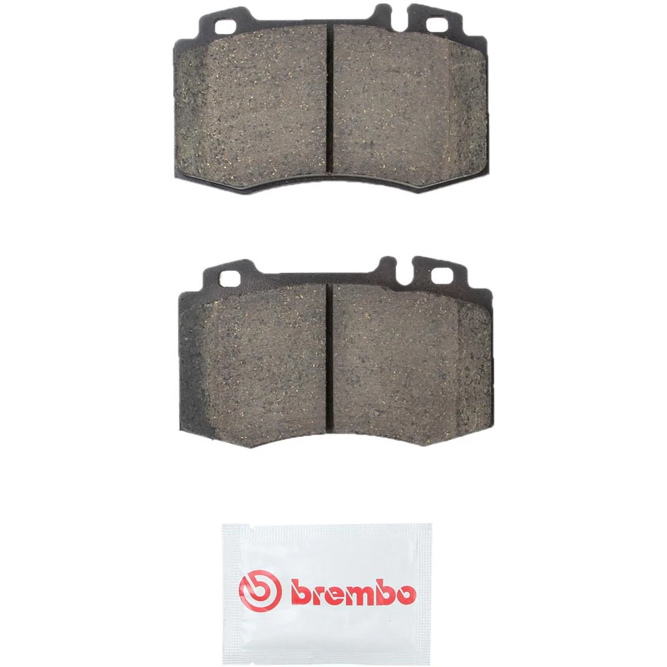 Juego de 2 pastillas de freno de disco delanteras traseras Brembo para Mercedes-Benz S500 2002 2001 Foto 4 de 4