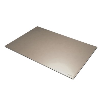 Leather Desk Mat Dove Grey Large Mouse Pad Office Desk Blotter