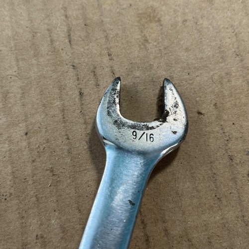 Snap-on OEX18 9/16" 12 Point SAE Combination Wrench USA Polished Chrome - Picture 4 of 6