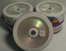 5 Packs New Sealed Memorex Blank Recordable DVD+R 16x 4.7GB 120min Video 125 DCS